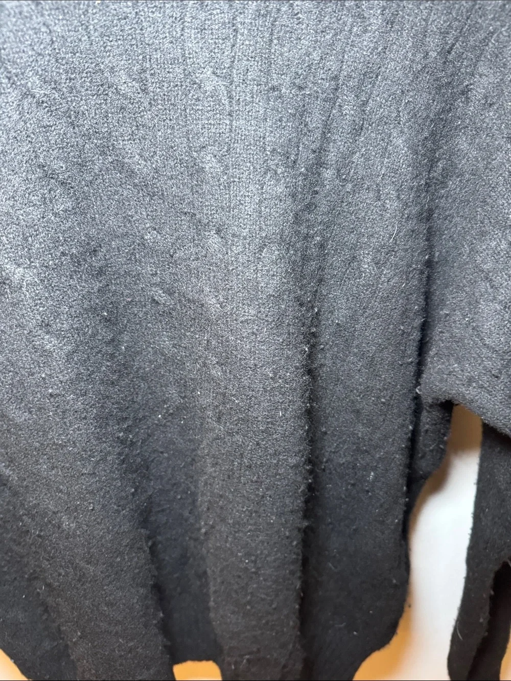 Polo by Ralph Lauren Black Cable-Knit Crew 100% cashmere Sweater